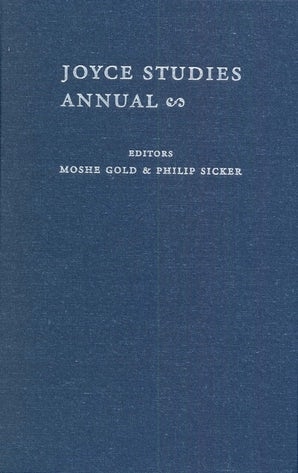 Joyce Studies Annual 2015 Hardcover  by Philip T. Sicker